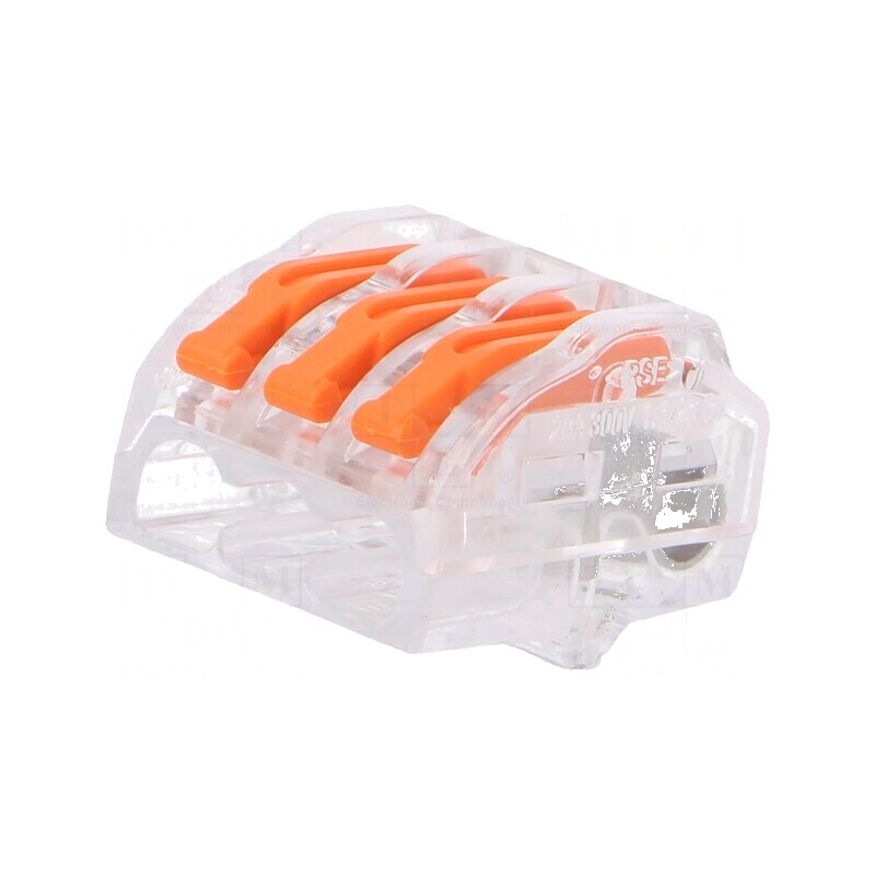 Bornă cu arc cu eliberare rapidă 0,2-4mm² 450V 32A pentru cablu | Electronic-mag.ro | Componente Electronice Bornă cu arc cu eliberare rapidă 0,2-4mm² 450V 32A pentru cablu | Electronic-mag.ro | Componente Electronice