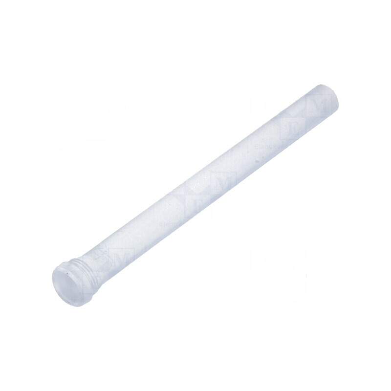 Tub LED rotund Ø5mm cu parte frontală convexă dreptă - Accesoriu iluminat profesional | Electronic-mag.ro | Componente Electroni