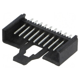 Conector cablu-placă soclu tată Minimodul 2,5mm PIN 10 THT - Componentă electronică pentru circuit imprimat | Electronic-mag.ro 