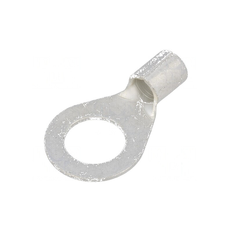 Vârf inelar M12 16mm² crimpat pe cablu neizolat, cositorit - Conector electric profesional | Electronic-mag.ro | Componente Elec