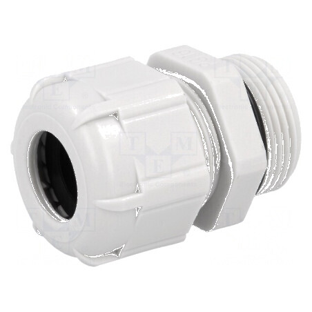 Garnitură de etanșare PG16 IP68 din poliamidă gri UL94V-2 pentru aplicații industriale | Electronic-mag.ro | Componente Electron