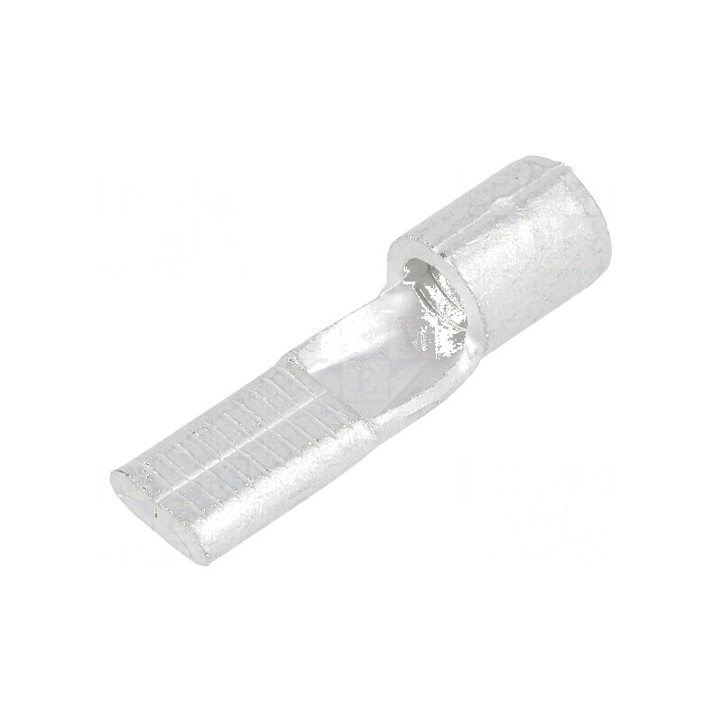 Vârf Plat 7mm pentru Cablu Neizolat 8AWG, Crimpat, 6,64÷10,52mm² | Electronic-mag.ro | Componente Electronice