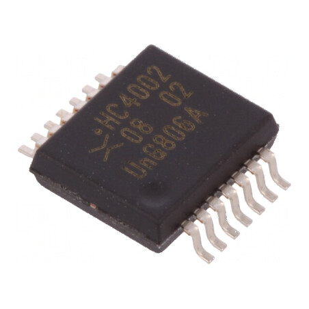 IC Digital NOR, 2 Intrări, 2 Ieșiri, CMOS SMD SSOP14, 2-6VDC, Tub HC | Electronic-mag.ro | Componente Electronice