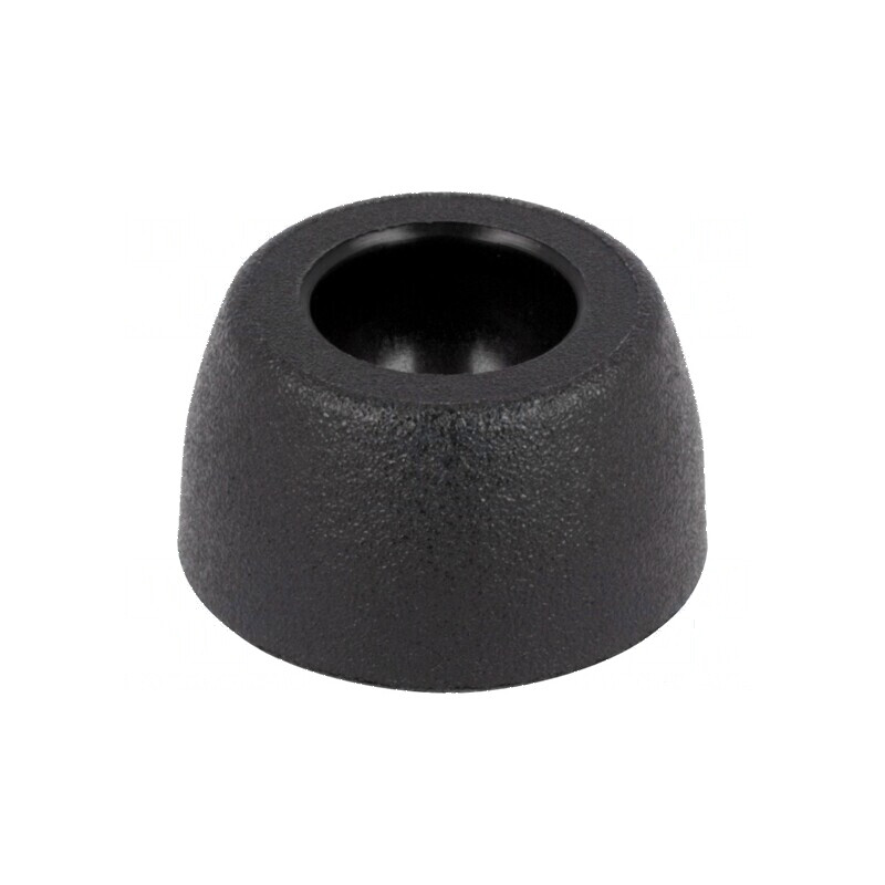 Picioruş cu Diametru de Bază 19mm din Poliamidă, Înălțime 10,4mm | Electronic-mag.ro | Componente Electronice