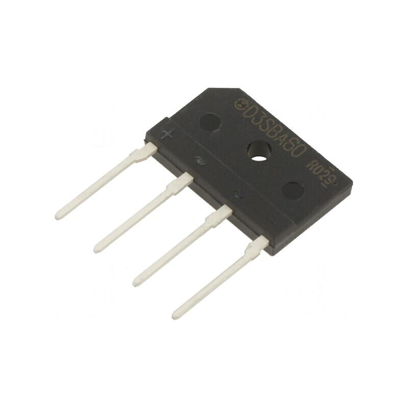 Punte Redresoare Monofazată Urmax 600V, 4A, 80A Ifsm - Soluție Electrică Profesională | Electronic-mag.ro | Componente Electroni