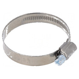 Colier de strângere cu şurub W: 12mm, Crimpare 40-60mm, DD W2 - Accesoriu pentru Conducte | Electronic-mag.ro | Componente Elect