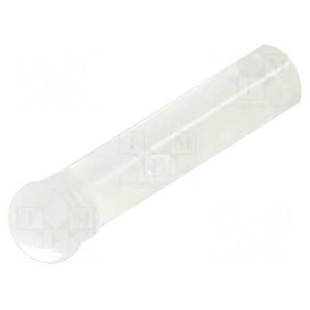 Tub LED rotund Ø3,2mm cu parte frontală convexă dreptă - Soluție iluminat profesional | Electronic-mag.ro | Componente Electroni