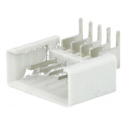 Conector IDC soclu tată 5 pini unghi 90° THT cositorit - componentă electronică de înaltă calitate | Electronic-mag.ro | Compone