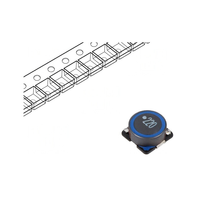 Inductor SMD Ferită 22uH 2,1A 70,9mΩ ±20% SLF pentru aplicații electrice | Electronic-mag.ro | Componente Electronice Inductor SMD Ferită 22uH 2,1A 70,9mΩ ±20% SLF pentru aplicații electrice | Electronic-mag.ro | Componente Electronice