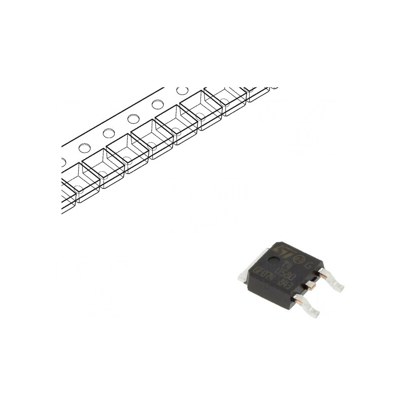 Triac 800V 4A DPAK - Componente Electronice cu Igt de 5mA | Electronic-mag.ro | Componente Electronice
