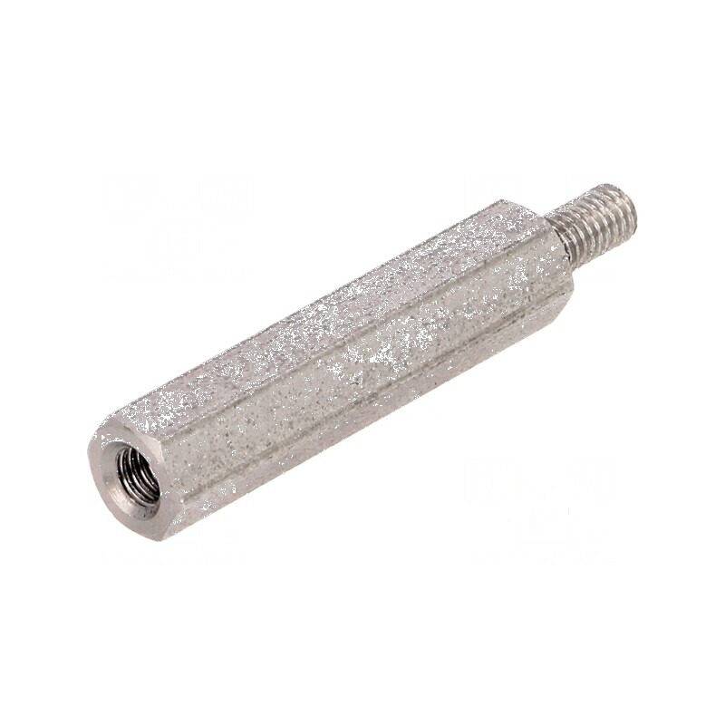 Piuliță Distanțieră Filetată 25mm M3 - Filet Interior și Exterior M3 | Electronic-mag.ro | Componente Electronice