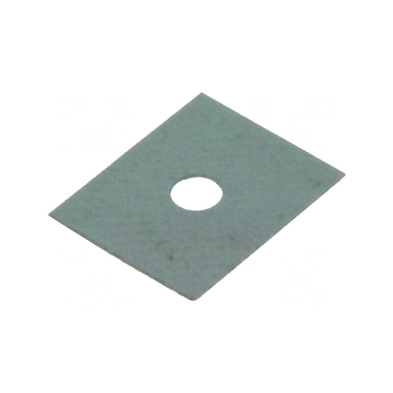 Suport termoconductor din silicon TO126 - Conductivitate 0,45K/W, Dimensiuni 11mm x 9mm | Electronic-mag.ro | Componente Electro