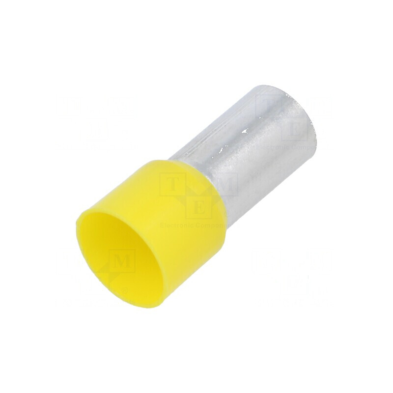 Vârf din cupru izolat 70mm² cu tub de capăt 20mm, cositorit și crimpat | Electronic-mag.ro | Componente Electronice