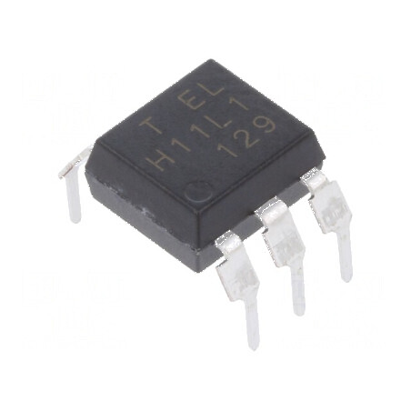Optocuplor THT cu Poartă Schmitt H11LX, 5kV, DIP6, 1 Canal, 6 Pini | Electronic-mag.ro | Componente Electronice