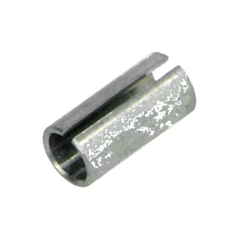 Adapter din oțel nichelat Øax 3mm argintie, Ax fină, Diametru orificiu 4mm | Electronic-mag.ro | Componente Electronice