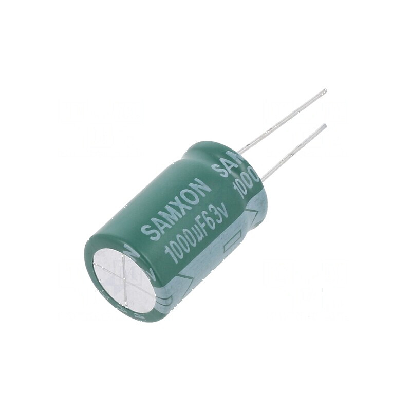 Condensator Electrolitic Low ESR THT 1000uF 63VDC Ø16x25mm pentru Circuit Electric | Electronic-mag.ro | Componente Electronice