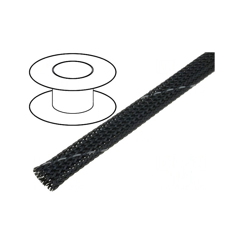 Împletitură poliester 100m - Øtresă 7÷13nom.8mm, Ambalaj Profesional pentru Utilizare Industrială | Electronic-mag.ro | Componen Împletitură poliester 100m - Øtresă 7÷13nom.8mm, Ambalaj Profesional pentru Utilizare Industrială | Electronic-mag.ro | Componen