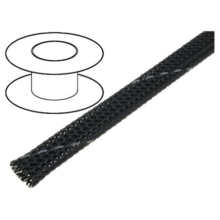 Împletitură poliester 100m - Øtresă 7÷13nom.8mm, Ambalaj Profesional pentru Utilizare Industrială | Electronic-mag.ro | Componen