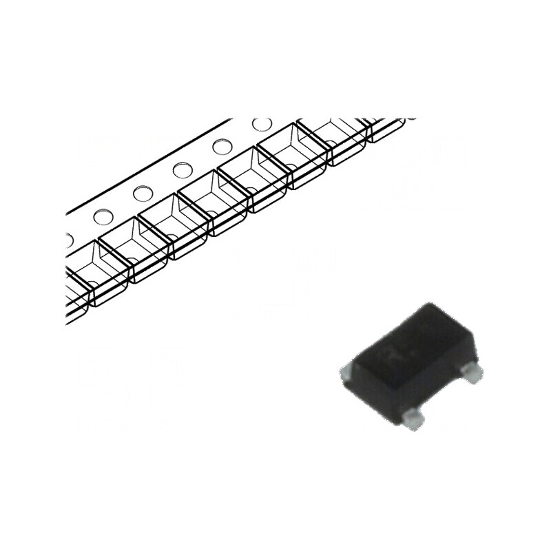 Tranzistor NPN SiGe C Bipolar RF 13V 0,15A 0,5W TSFP-4 - Componentă Electronică pentru Aplicații RF | Electronic-mag.ro | Compon