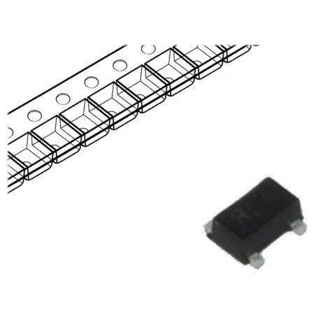 Tranzistor NPN SiGe C Bipolar RF 13V 0,15A 0,5W TSFP-4 - Componentă Electronică pentru Aplicații RF | Electronic-mag.ro | Compon