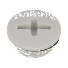 Capac de protecție M12 1,5 IP68 din poliamidă gri deschis, 6mm - Soluție de protecție pentru conectori | Electronic-mag.ro | Com