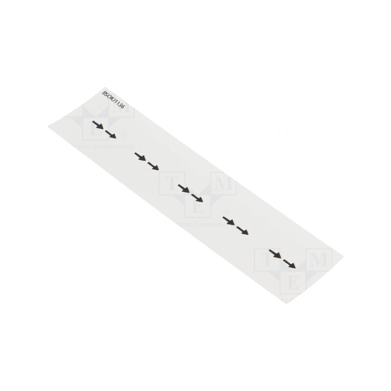 Tăbliţă descriptivă OKTRON®-JUWEL pentru Marcarea Clapetei cu Săgeţi | Electronic-mag.ro | Componente Electronice