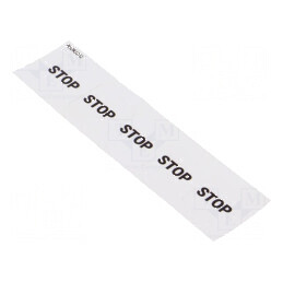 Tăbliță Descriptivă OKTRON®-JUWEL cu Marcare Clapetă STOP - Semnalizare Profesională | Electronic-mag.ro | Componente Electronic