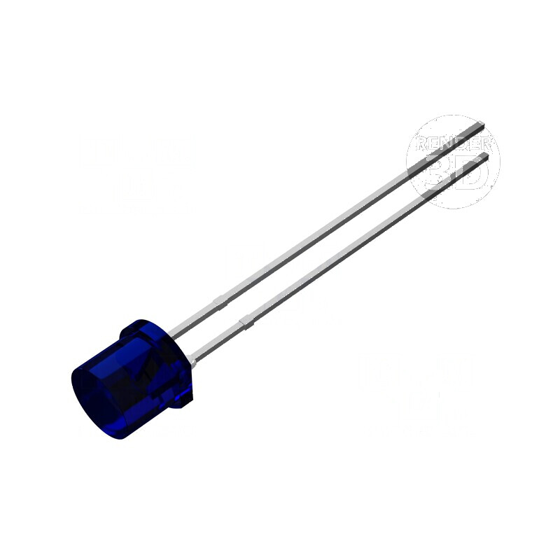 Fototranzistor 5mm cu Lentilă Albastră - λp Max: 550nm, Putere 70mW | Electronic-mag.ro | Componente Electronice