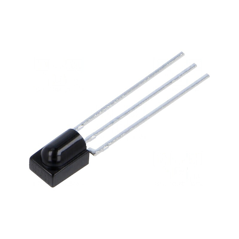 Receptor Infraroșu Integrat 38kHz cu Tensiune de Funcționare 2,5÷5,5V și Unghi de Detecție de 45° | Electronic-mag.ro | Componen