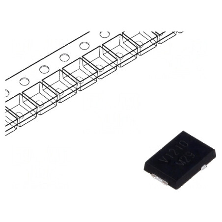 Diodă Schottky SMD 100V 12A - Redresor  pentru aplicații electronice, rolă/bandă | Electronic-mag.ro | Componente Electronice