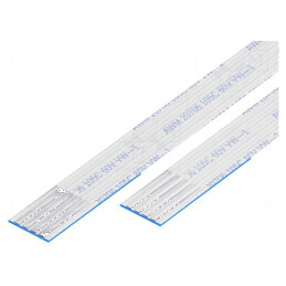 Bandă FFC Fire 4 P, Cablu FFC 1mm cu Contacte Pe Aceeași Parte | Electronic-mag.ro | Componente Electronice