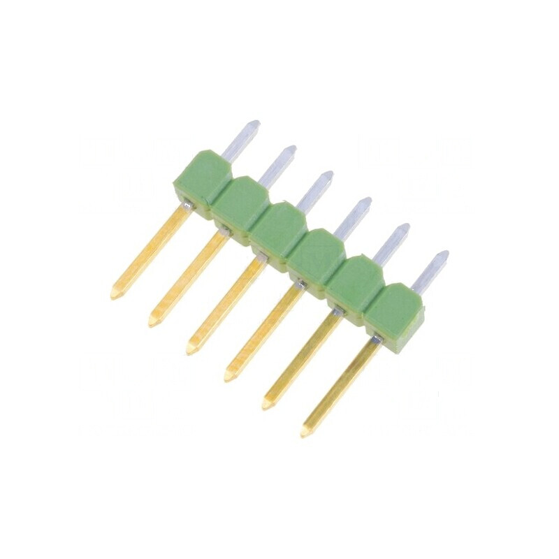 Conector AMPMODU MOD II, Tată, 6 Pini THT, Șiruri Pini | Electronic-mag.ro | Componente Electronice