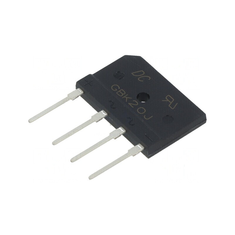 Punte Redresoare Monofazată Urmax 600V, 20A If, 250A Ifsm - Soluție Profesională pentru Redresare Electrică | Electronic-mag.ro 