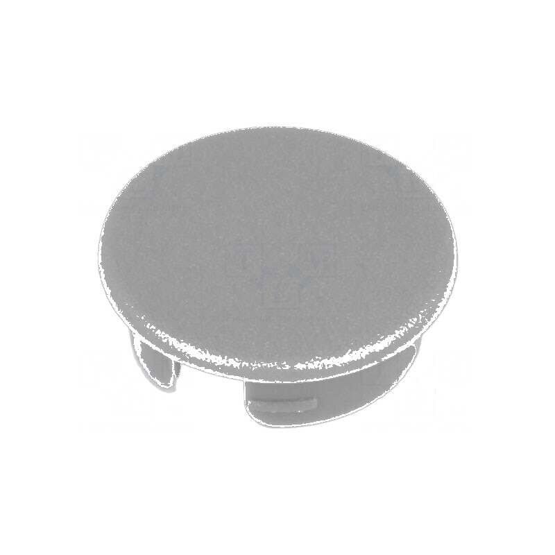 Capac ABS Gri Rotund cu Fixare prin Apăsare - Accesoriu de Calitate pentru Diverse Aplicații | Electronic-mag.ro | Componente El