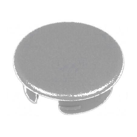 Capac ABS Gri Rotund cu Fixare prin Apăsare - Accesoriu de Calitate pentru Diverse Aplicații | Electronic-mag.ro | Componente El