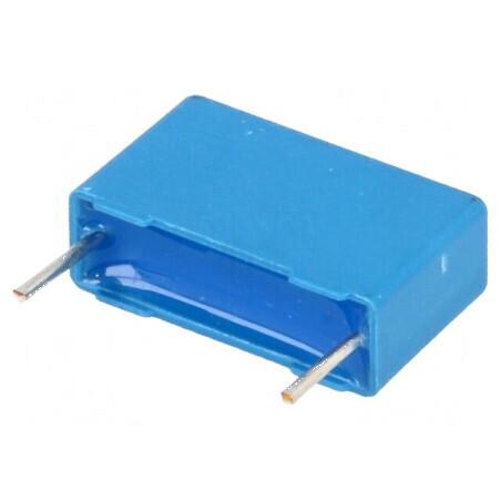 Condensator poliester 1uF 63VAC 100VDC 15mm ±10% THT - Componente electronice de înaltă calitate | Electronic-mag.ro | Component