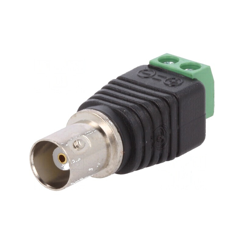 Adaptor BNC Mamă cu Regletă de Conexiuni PIN 2 - Conector Video Profesional | Electronic-mag.ro | Componente Electronice Adaptor BNC Mamă cu Regletă de Conexiuni PIN 2 - Conector Video Profesional | Electronic-mag.ro | Componente Electronice