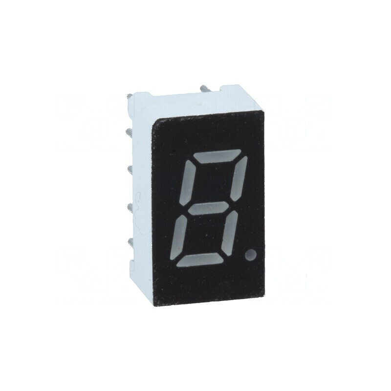 Afișaj LED cu 7 segmente, 7,62mm, 0,3 Nr.car: 1, Verde, 5mcd | Electronic-mag.ro | Componente Electronice Afișaj LED cu 7 segmente, 7,62mm, 0,3 Nr.car: 1, Verde, 5mcd | Electronic-mag.ro | Componente Electronice