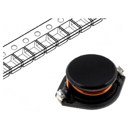 Inductor SMD 33uH 3A - Rezistență 0,066Ω, Curent Saturare 5,5A, Dimensiune B: 15,24mm | Electronic-mag.ro | Componente Electroni