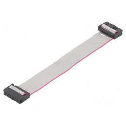 Cablu panglică cu conectori IDC 1,27mm, lungime 0,15m - cablu bandă pentru conexiuni electrice | Electronic-mag.ro | Componente 