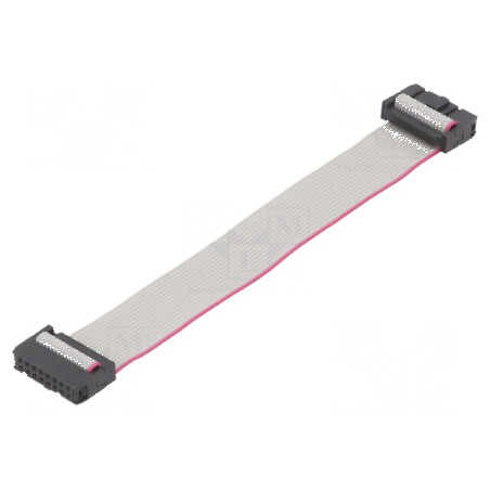 Cablu panglică cu conectori IDC 1,27mm, lungime 0,15m - cablu bandă pentru conexiuni electrice | Electronic-mag.ro | Componente 