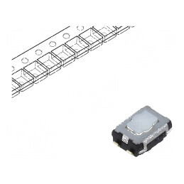 Microîntrerupător TACT SPST Pozitiv 2, 0,02A/15VDC SMT 2,1mm - Componente Electronice | Electronic-mag.ro | Componente Electroni