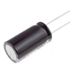 Condensator Electrolitic THT 10uF 450VDC Ø10x20mm, Raster 5mm - Componentă Electronică de Înaltă Performanță | Electronic-mag.ro