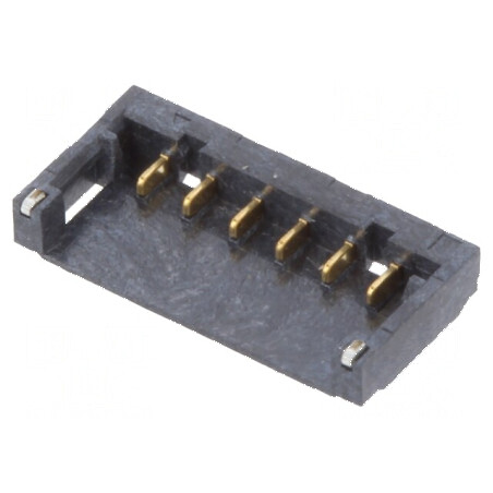 Conector cablu-placă soclu tată 1,2mm PIN 6 SMT pentru PCB - Componentă electronică de înaltă precizie | Electronic-mag.ro | Com