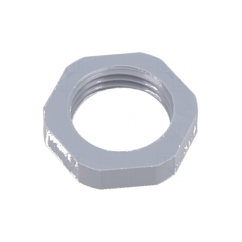 Piuliță NPT 1/2 Poliamidă Gri Întunecat cu Flanșă - Temperatura de Funcționare -20 până la 100°C | Electronic-mag.ro | Component Piuliță NPT 1/2 Poliamidă Gri Întunecat cu Flanșă - Temperatura de Funcționare -20 până la 100°C | Electronic-mag.ro | Component