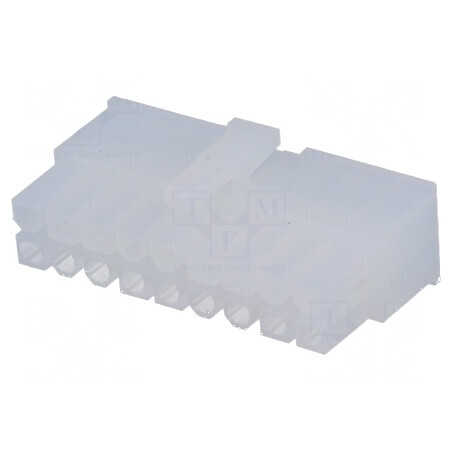 Conector cablu-cablu/PCB mufă mamă Mini-Fit Jr 4,2mm, 18 pini, pentru aplicații electrice | Electronic-mag.ro | Componente Elect