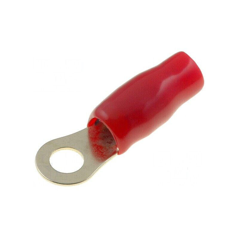 Terminal inelar M6 16mm² cu aurire, izolație roșie | Electronic-mag.ro | Componente Electronice Terminal inelar M6 16mm² cu aurire, izolație roșie | Electronic-mag.ro | Componente Electronice