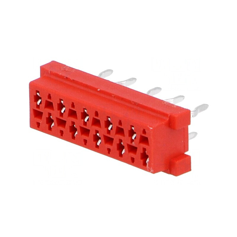 Micro-MaTch Soclu Mamă PIN 10 THT pentru PCB - Dispunere 2x5, Conector de Înaltă Calitate | Electronic-mag.ro | Componente Elect