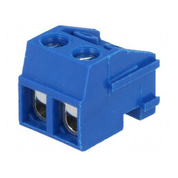 Regletă de conexiuni deconectabilă 5mm cu 2 piste la unghi de 90° - soluție profesională pentru instalații electrice | Electroni