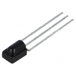 Receptor Infraroșu Integrat 38kHz cu Tensiune de Funcționare 2,5÷5,5V și Unghi de Detecție de 45° | Electronic-mag.ro | Componen